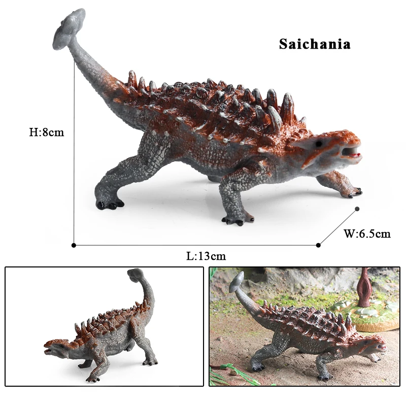 Oenux Jurassic Dinosaurs Indominus Rex Mosasaurus Saichania Dilophosauridae Spinosaurus Model Action Figures Collection Kid Toy