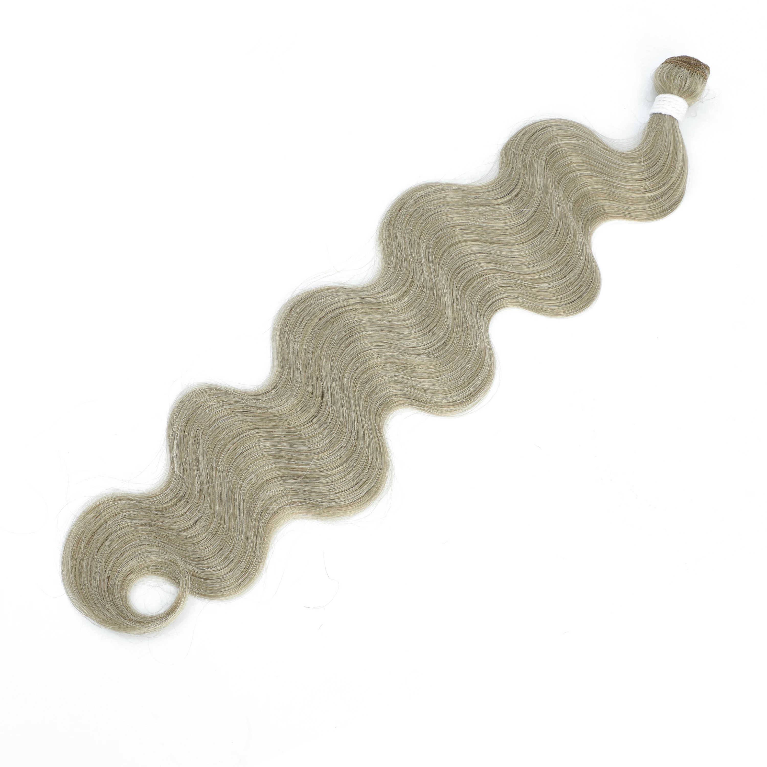 Body Wave Bundles Hair Weave Bundles 1/3 PCS Synthetic Hair Bundles Natural /Jet Black Fake Hair Extensions