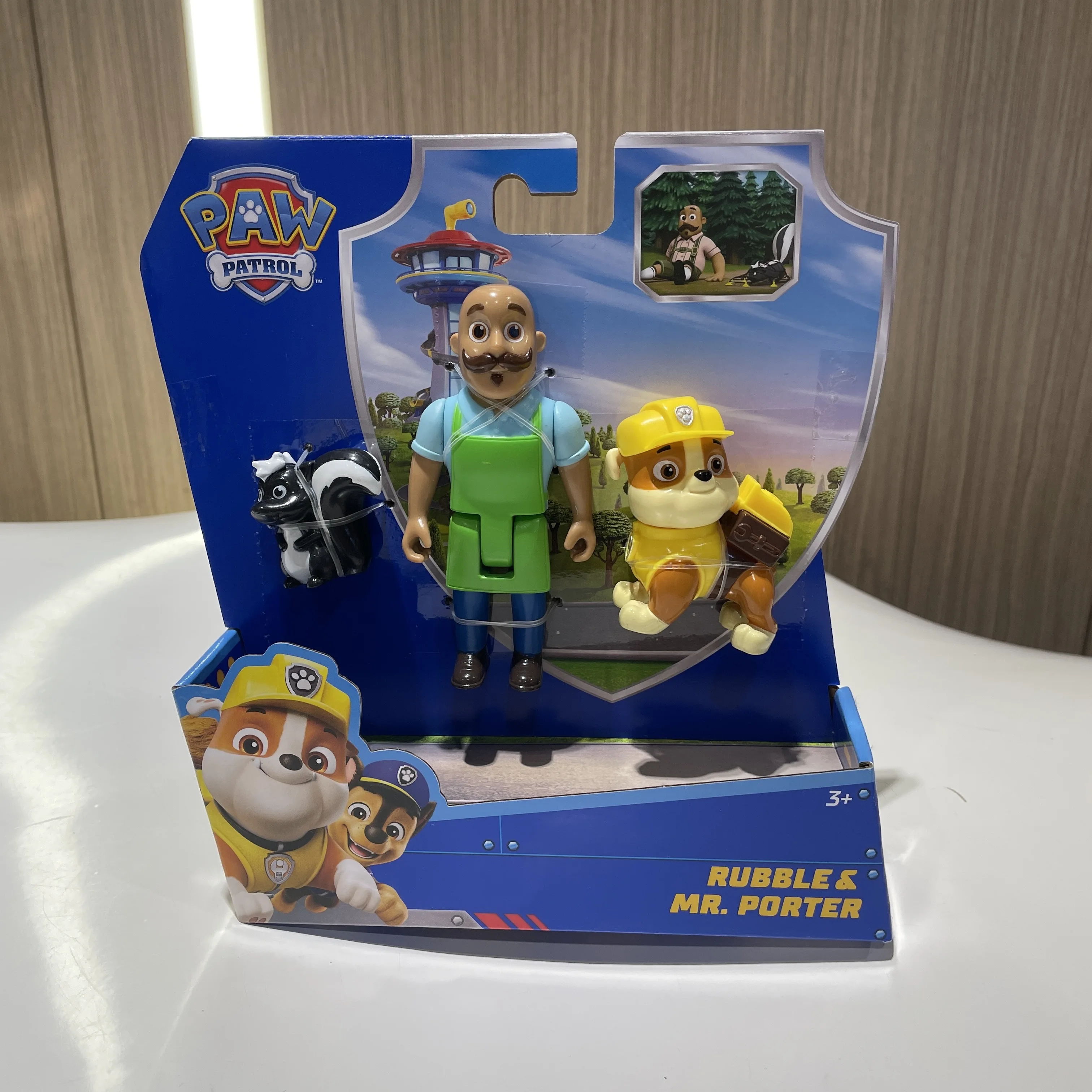 Original Paw Patrol Mayor Goodway Chickaletta Humdinger Danny Yumi Captain Turbot Chase Hero Figure Set Boys Girls Children Toy