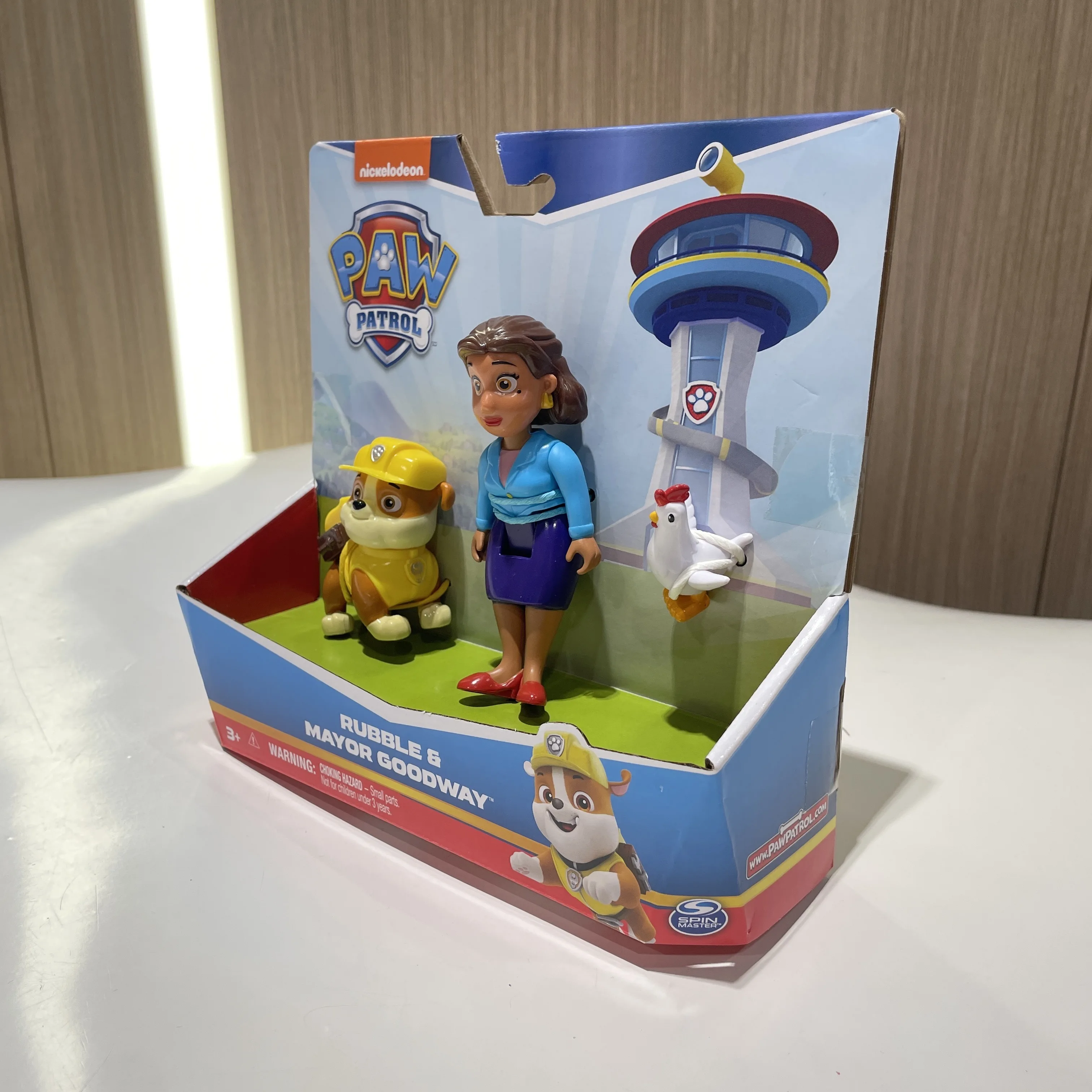 Original Paw Patrol Mayor Goodway Chickaletta Humdinger Danny Yumi Captain Turbot Chase Hero Figure Set Boys Girls Children Toy