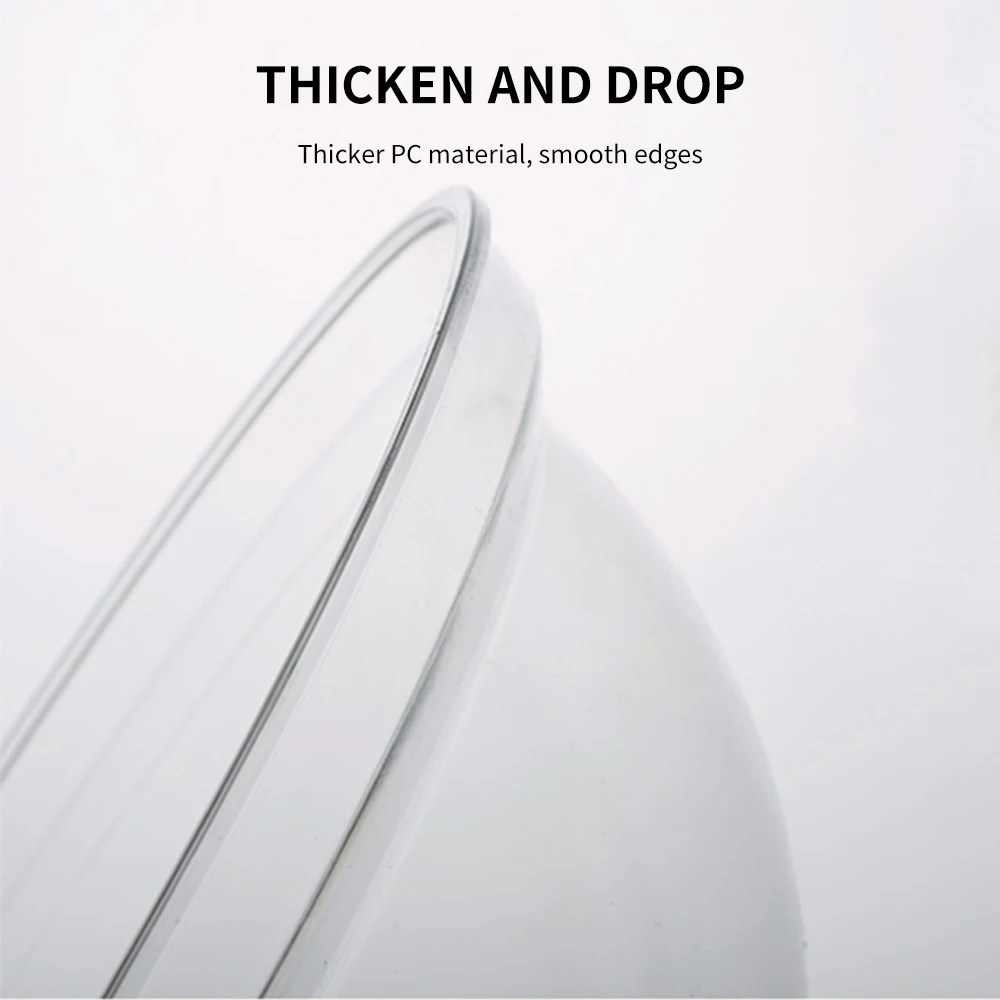 Molecular Cuisine Smoke Hood Food Grade Lid Dome Cover For Smoker Gun Accessory Smoke Infuser Cake Steak Cover Kitchen Food Dish
