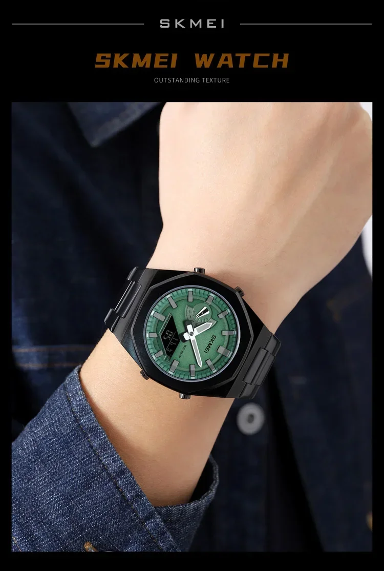 SKMEI 1816 Watches Fashion Casual Business Quartz Watch Light Date Waterproof Wristwatch Relogio Masculino Mens Sports