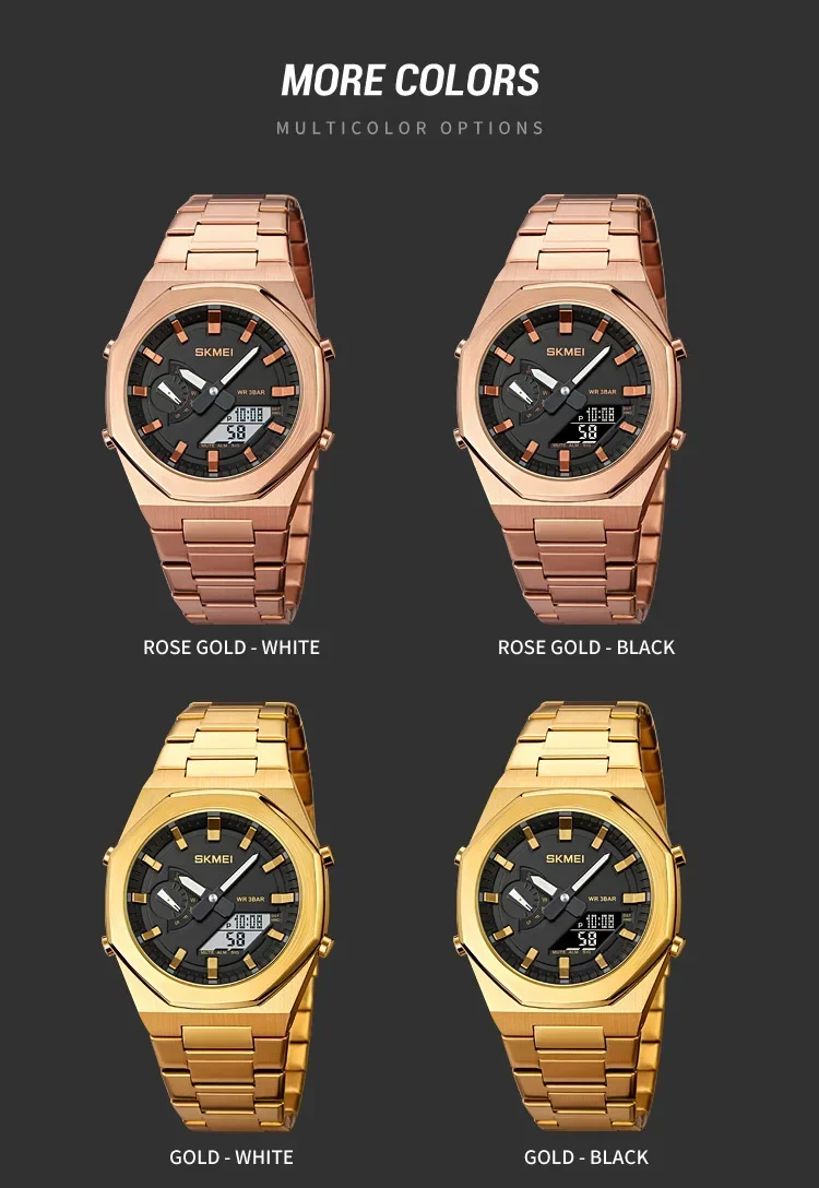 SKMEI 1816 Watches Fashion Casual Business Quartz Watch Light Date Waterproof Wristwatch Relogio Masculino Mens Sports