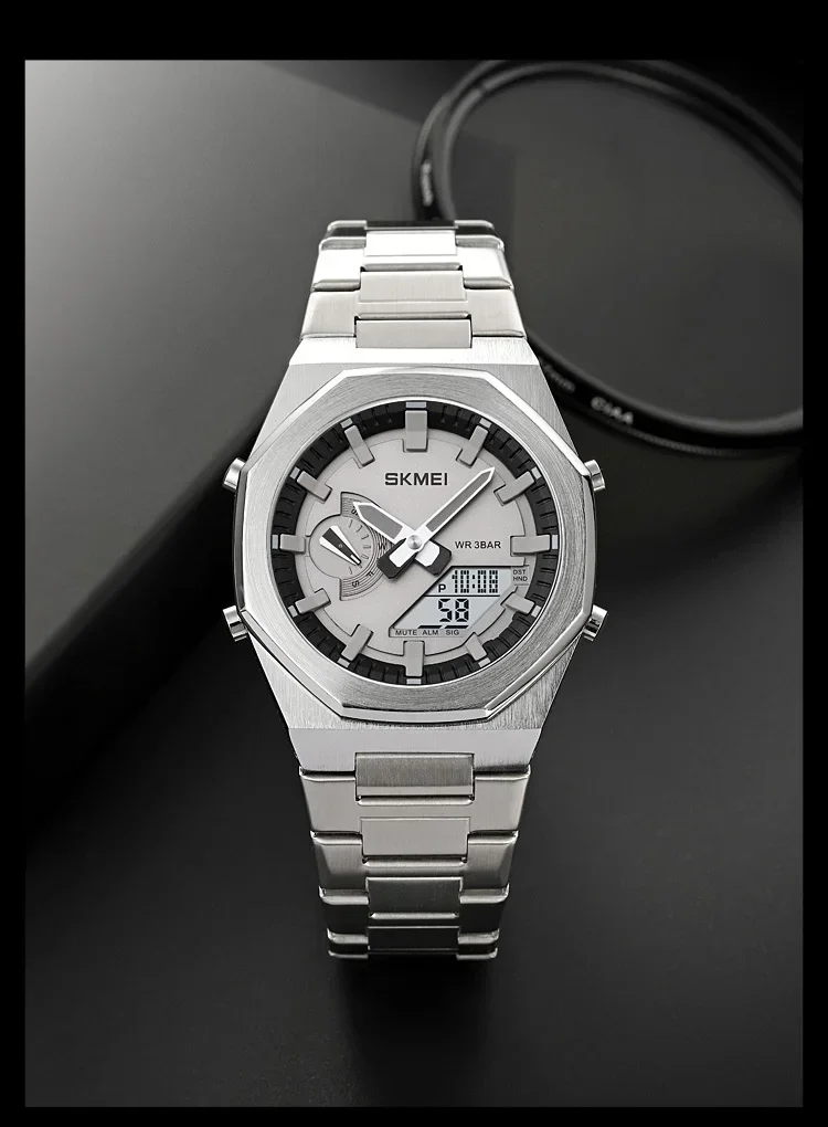 SKMEI 1816 Watches Fashion Casual Business Quartz Watch Light Date Waterproof Wristwatch Relogio Masculino Mens Sports