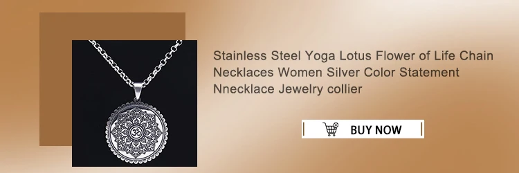 Seven Archangels Amulet Stainless Steel Necklaces Men Seal of Solomon Talisman Necklace Protection Jewelry Collar Hombre N1162S2