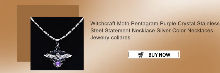 Seven Archangels Amulet Stainless Steel Necklaces Men Seal of Solomon Talisman Necklace Protection Jewelry Collar Hombre N1162S2