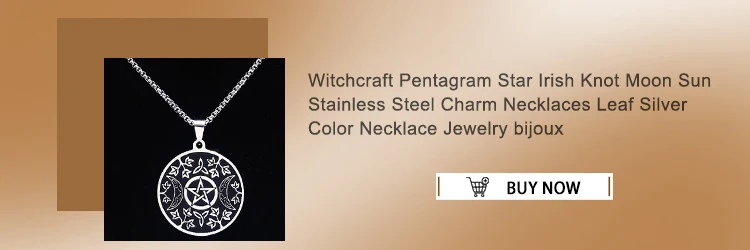 Seven Archangels Amulet Stainless Steel Necklaces Men Seal of Solomon Talisman Necklace Protection Jewelry Collar Hombre N1162S2