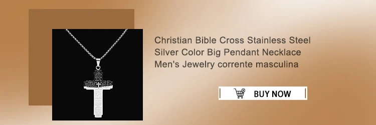 Seven Archangels Amulet Stainless Steel Necklaces Men Seal of Solomon Talisman Necklace Protection Jewelry Collar Hombre N1162S2