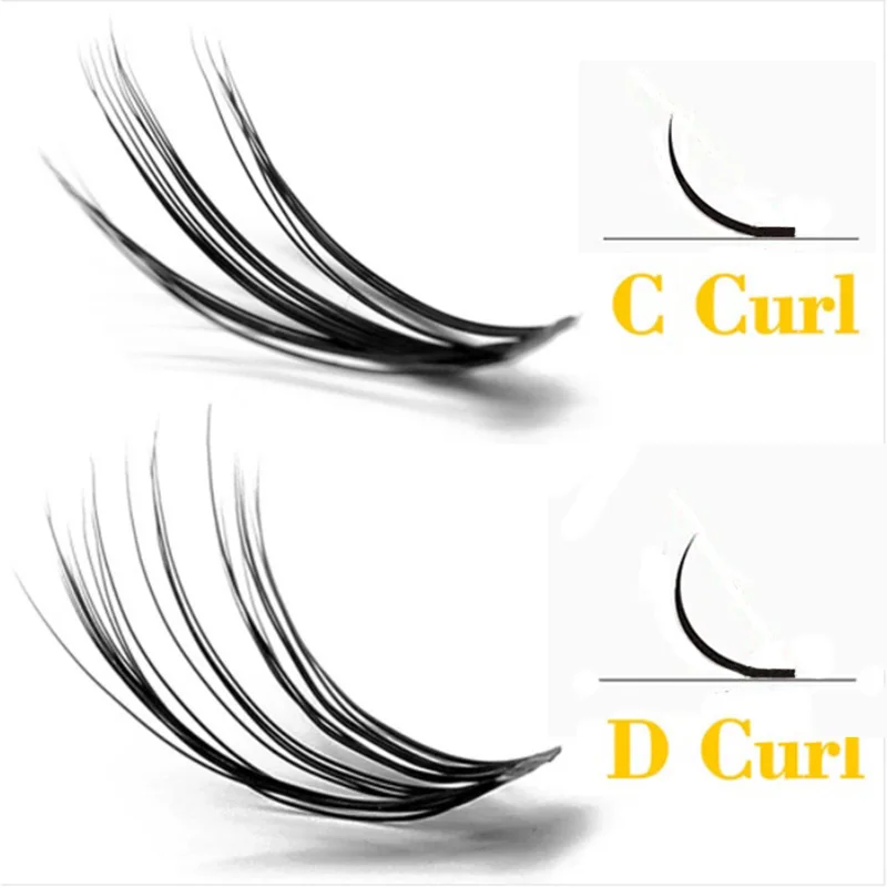 40/30/20D Cluster Mink Eyelashes Natural Eyelash Extension 1 Box/60 Bunches Indiviual Bunches Soft Box Makeup Lashes Wholesale