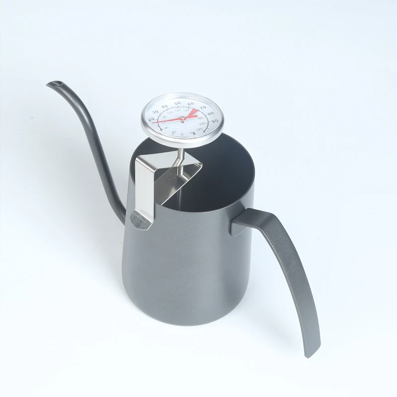0℃ to100℃ Dial Thermometer for Coffee Pot Milk Frothing Jug Professional Cafe KitchenTemperature Measuring Tools