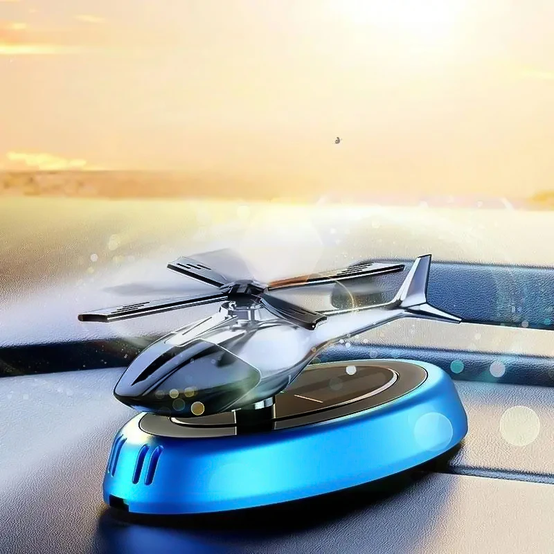Solar Aircraft Car Decoration Ornaments Car Interior Accessories Desktop Ornament Gift For Woman, Man, Car Enthusiast