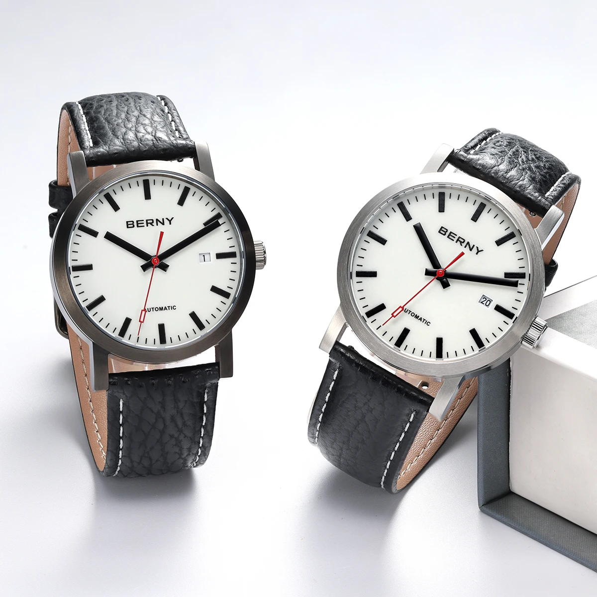 BERNY Watch for Men Automatic Self-Wind Luxury Watch Sappire MIYOTA 8215 Top Luminous 5ATM Mechanical Wristwatch