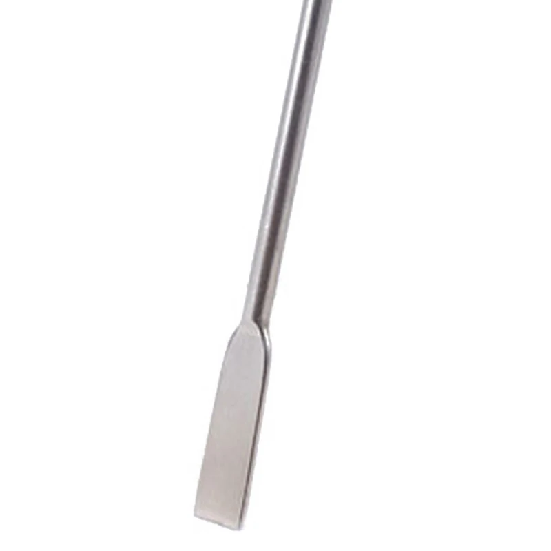 Stainless Steel Dual Heads Makeup Spatula Mixing Stick Foundation Mixing Tool Foundation Spatula Stirring Rod Cosmetic Tool