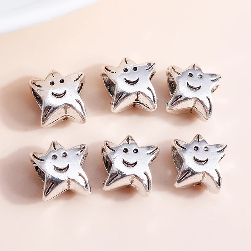 Mixed 25pcs Designer Charms Pendants Flowers Heart BFF Skull Alloy Charms Beads For DIY Jewelry Making Brand Bracelets & Bangles