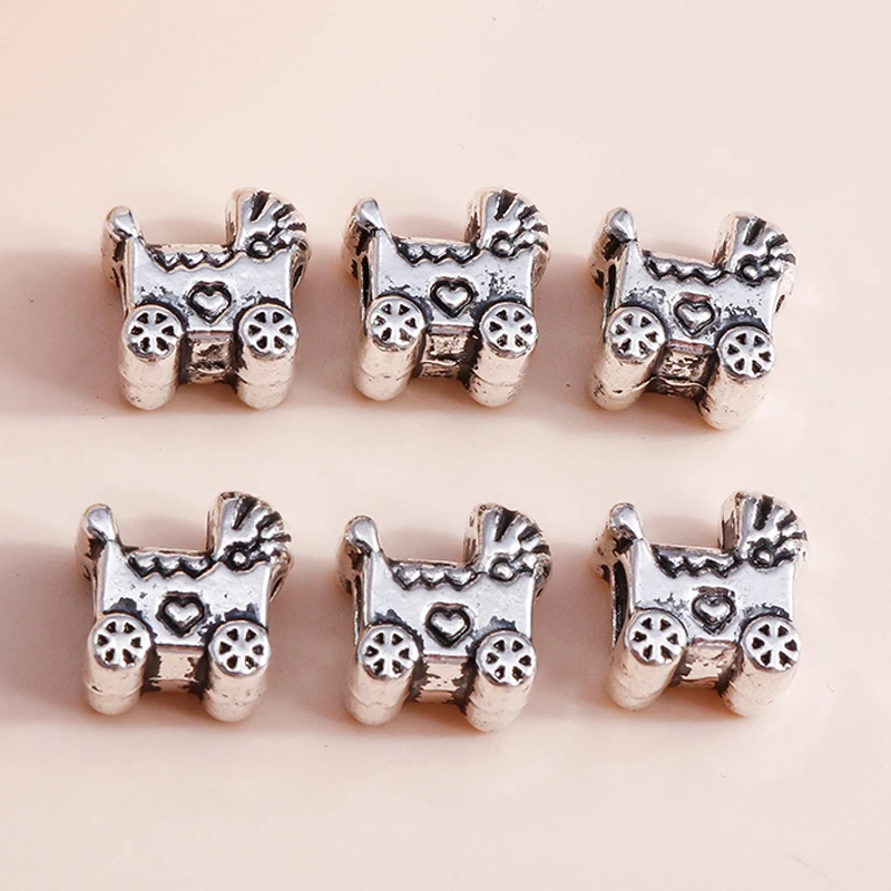 Mixed 25pcs Designer Charms Pendants Flowers Heart BFF Skull Alloy Charms Beads For DIY Jewelry Making Brand Bracelets & Bangles