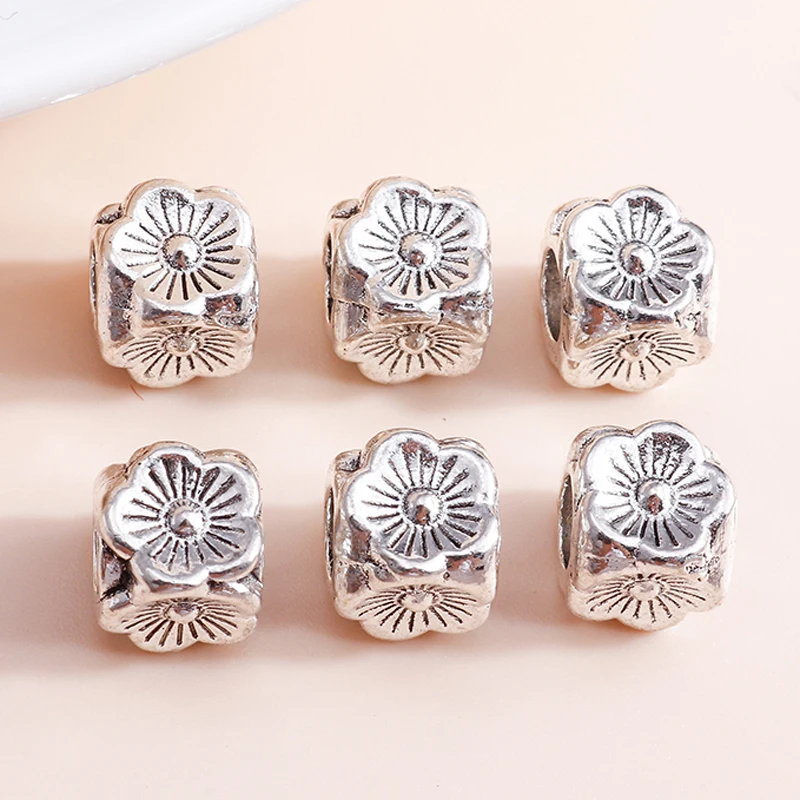 Mixed 25pcs Designer Charms Pendants Flowers Heart BFF Skull Alloy Charms Beads For DIY Jewelry Making Brand Bracelets & Bangles