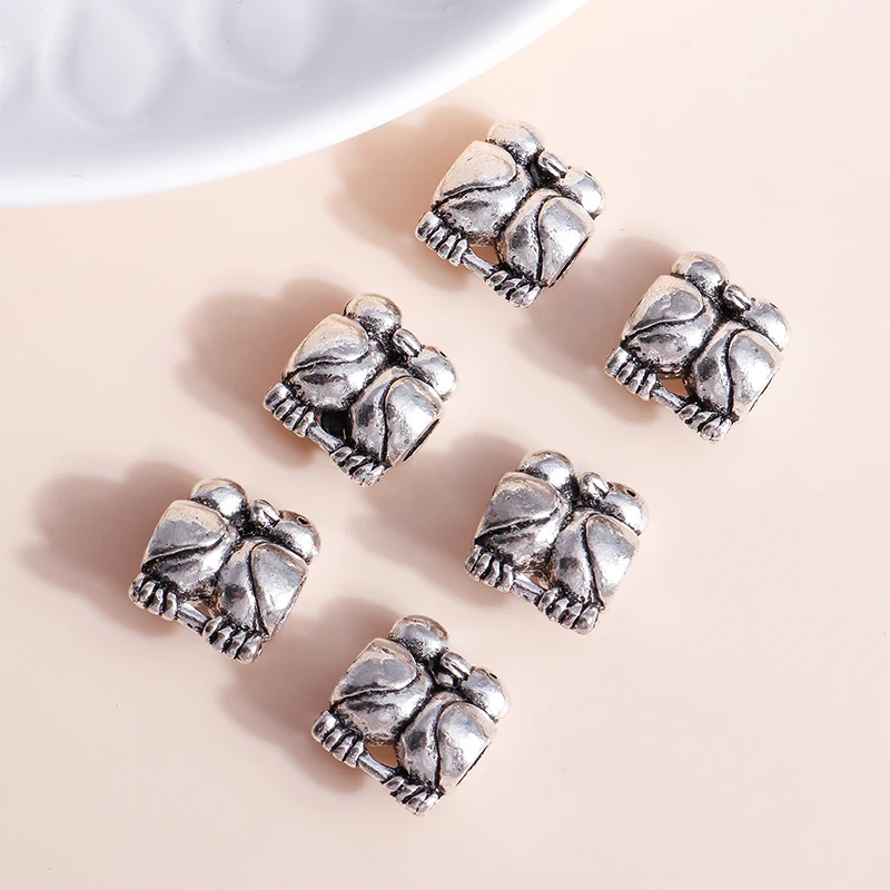 Mixed 25pcs Designer Charms Pendants Flowers Heart BFF Skull Alloy Charms Beads For DIY Jewelry Making Brand Bracelets & Bangles