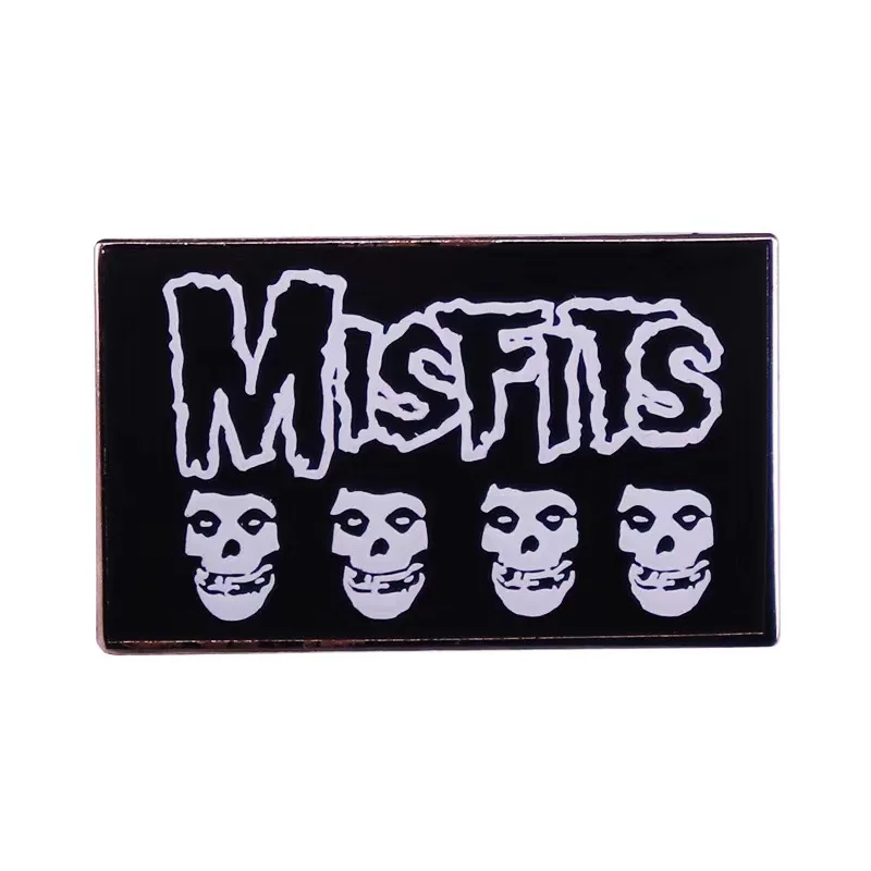 Fashion American Rock Band Brooch Punk Music Badge Unique Jewelry Gift Clothes Bag Accessories for Fan Friends