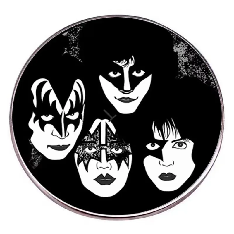 Fashion American Rock Band Brooch Punk Music Badge Unique Jewelry Gift Clothes Bag Accessories for Fan Friends