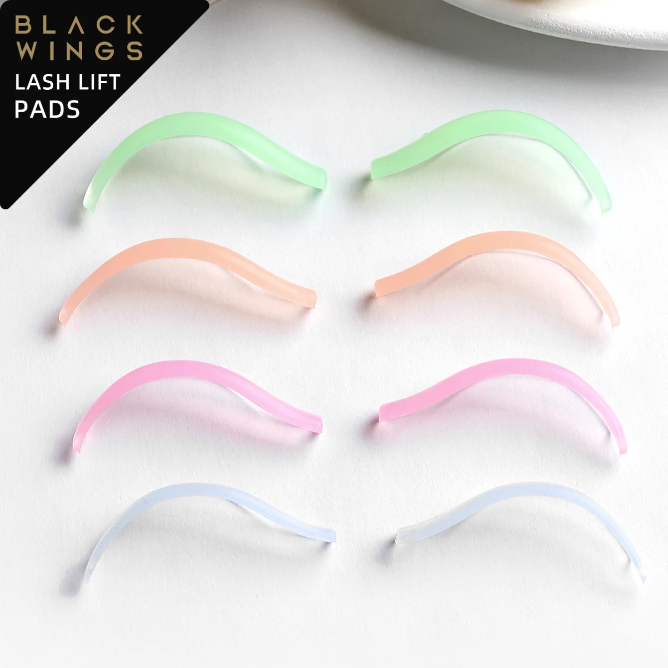 Jelly 4 Sizes Eyelash Perming Curler Lift Pads Eyelash Perm Pads Rods For LashLift Silicone For Eyelashes Makeup Beauty Tool