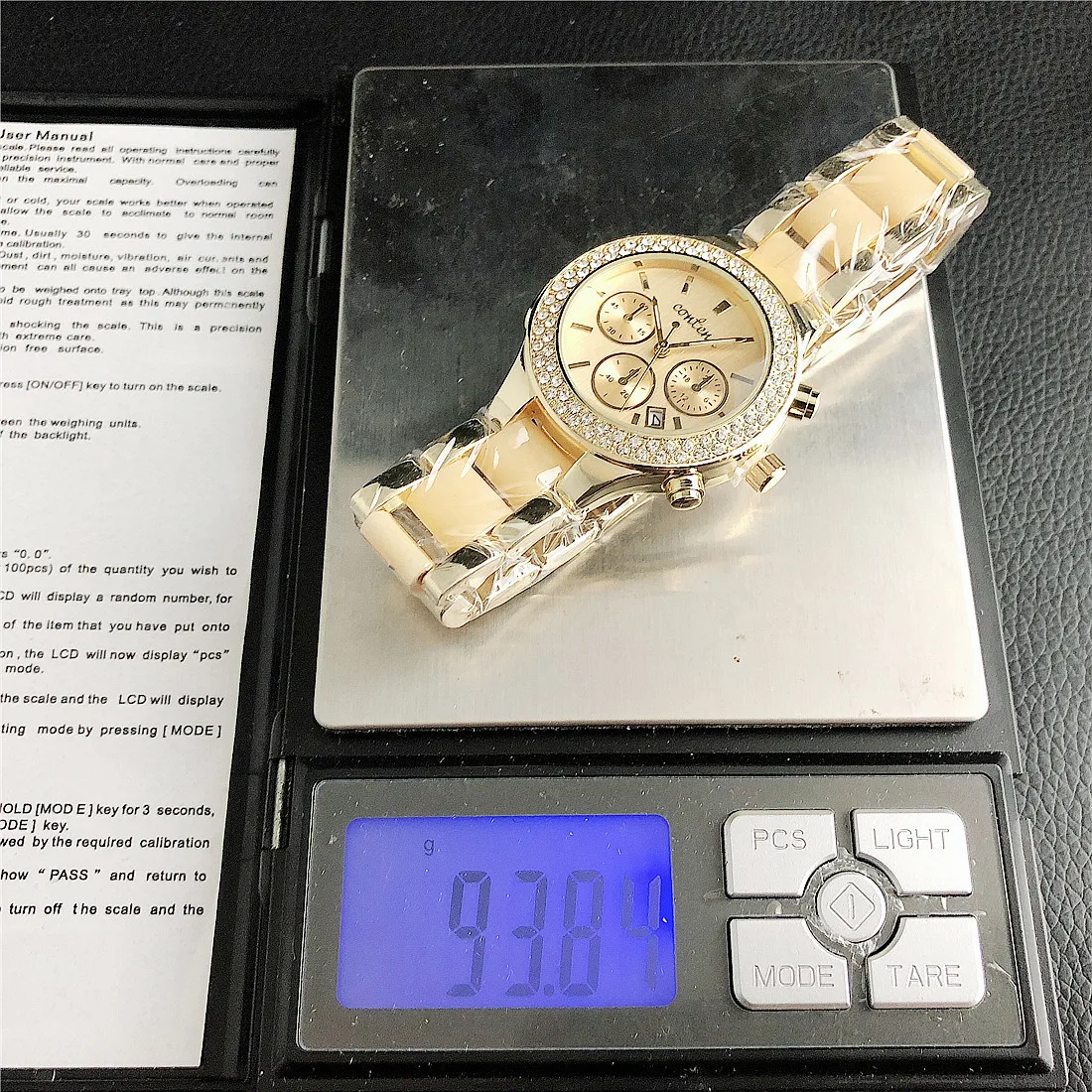 Contena Brand Luxury Women's Watch Fashion Rhinestones Stainless Steel Quartz Watch Simple Elegant Ladies Watch Reloj Mujer