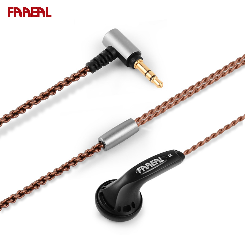 FAAEAL Earphones Iris 2.0 In Ear Earbuds 3.5mm Durable Wired Ear Buds Good Bass Music Headphones Running Sports Gaming Headsets
