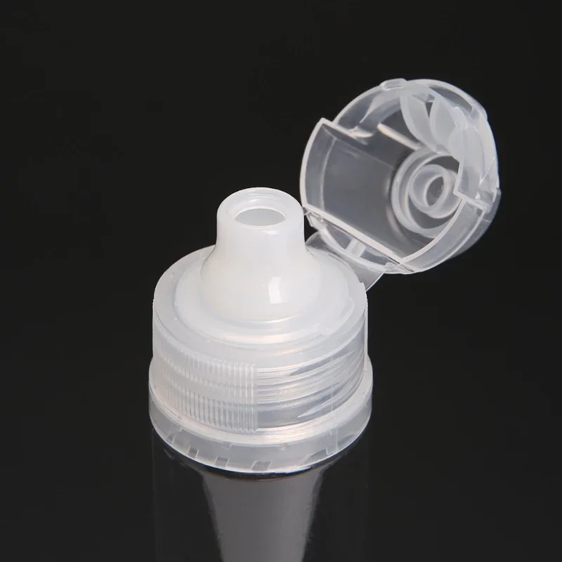 4Pcs Plastic Squeeze Bottle for Honey Salad Sauce Ketchup Kitchen Condiment Dispenser Novel Accessories