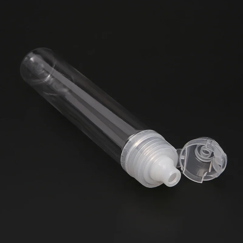 4Pcs Plastic Squeeze Bottle for Honey Salad Sauce Ketchup Kitchen Condiment Dispenser Novel Accessories