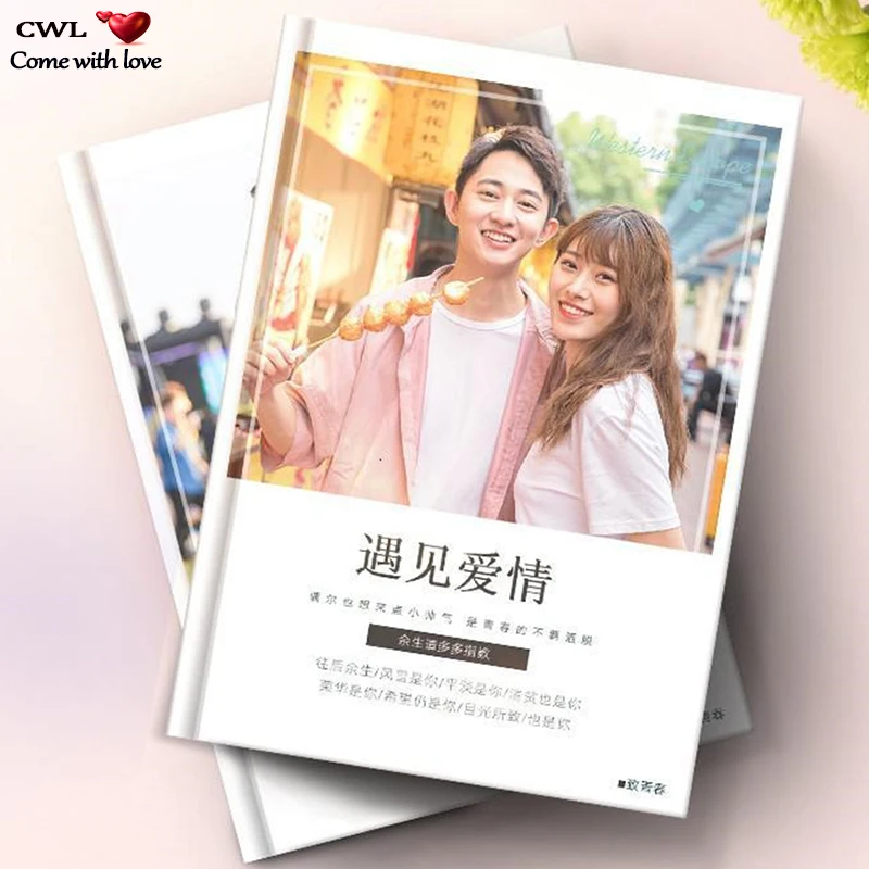 12inch DIY Vertical Custom-Made Photo Album, Baby Grow-Up Design, Wedding Anniversary, Family Vacation, Ceremony Gifts Photobook