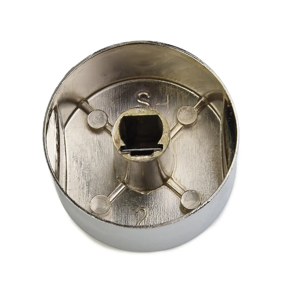 4pcs Rotary Switches Gas Cooktop Handle Round Knob Zinc Alloy Kitchen Cooktop Ovens Electric Stoves Rotary Switch Kitchen Parts
