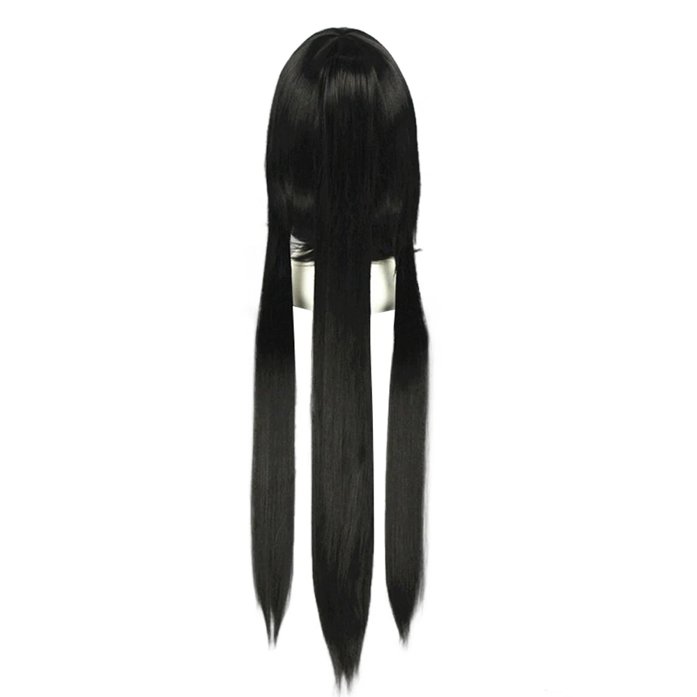 HAIRJOY Synthetic Hair Cosplay Wigs Long Ponytail Black Purple Red Grey Wig High Temperature Fiber