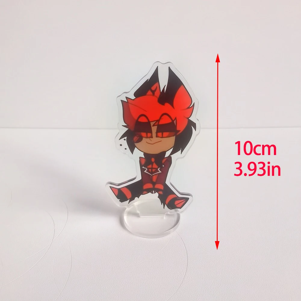 Anime Hazbin Hotel Alastor Morningstar Cosplay Stand Acrylic Cartoon Figure Standing Birthday Gifts Bag Decor Collection