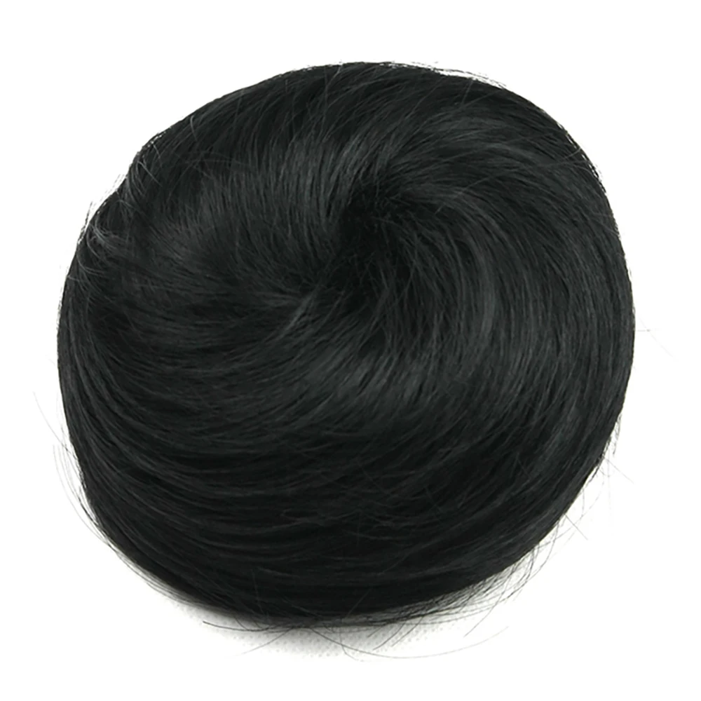 Soowee Synthetic Chignon Adjustable Hair Bun Hair Scrunchies Extension Curly Updo Hairpiece For Women