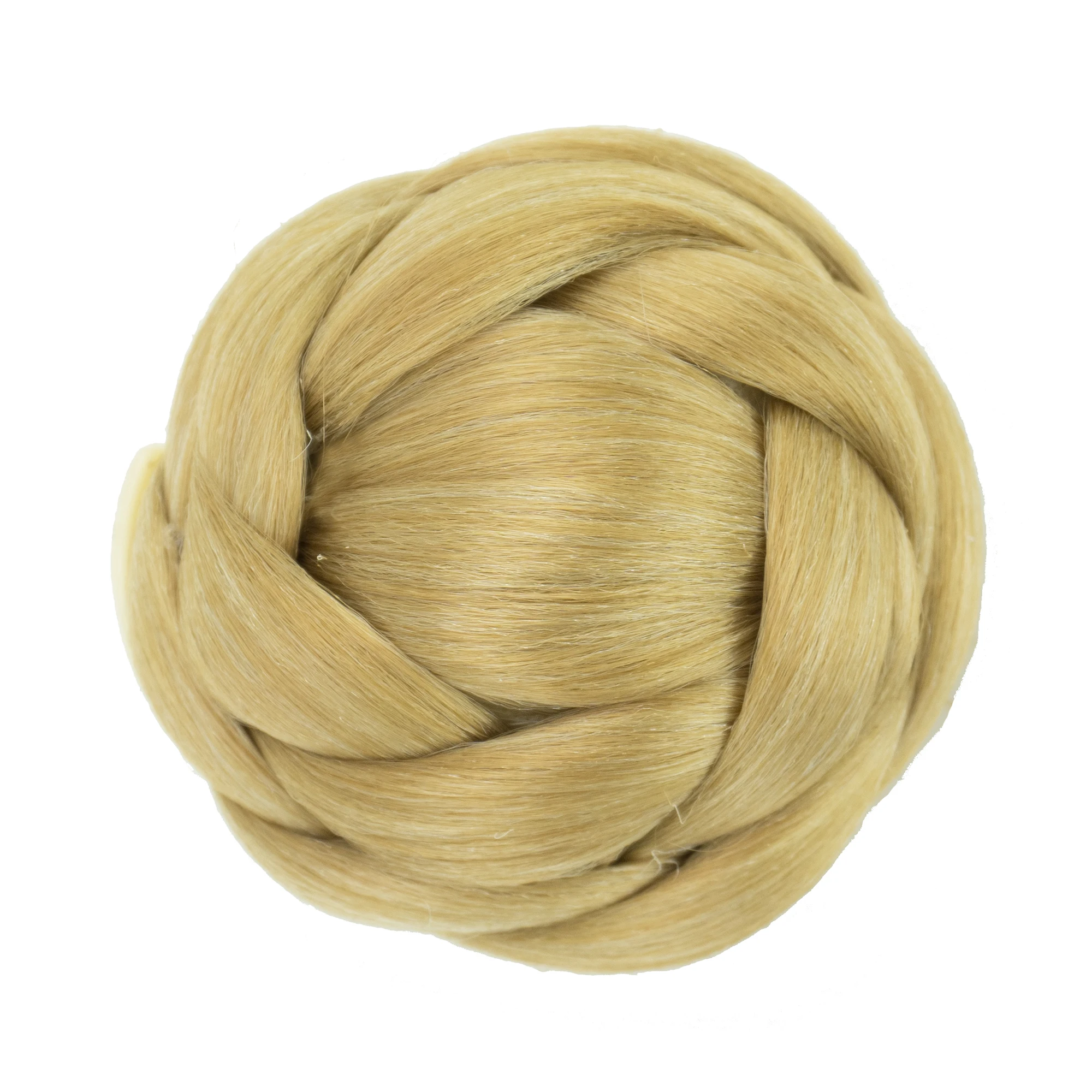 Soowee Synthetic Hair Braided Chignon Dancer Hair Donut Hairpieces Scrunchie Claw Hair Bun Updo for Wedding Party