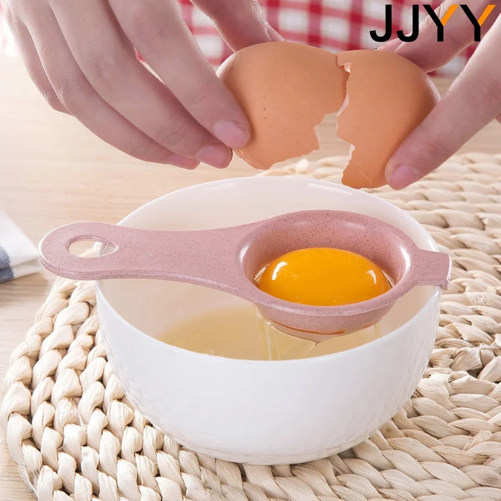 JJYY Kitchen Egg White DIY Separator Holder Sieve Funny Divider Stonego Kitchen Tool Baking Accessories