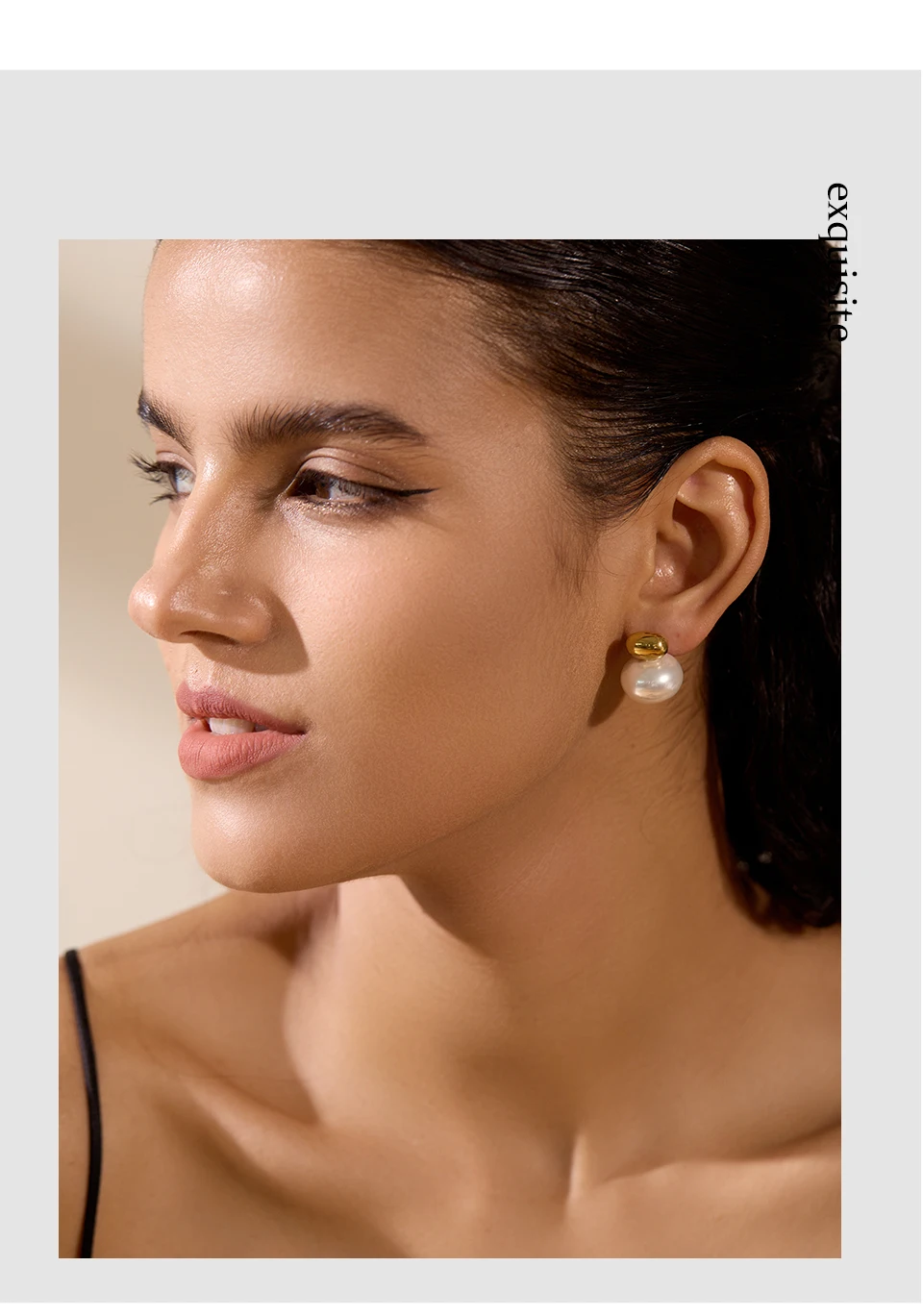Yhpup 316 Stainless Steel Imitation Pearl Beads No Scratches Stud Earrings Daily Chic Fashion Japan Simple Ear Jewelry for Women