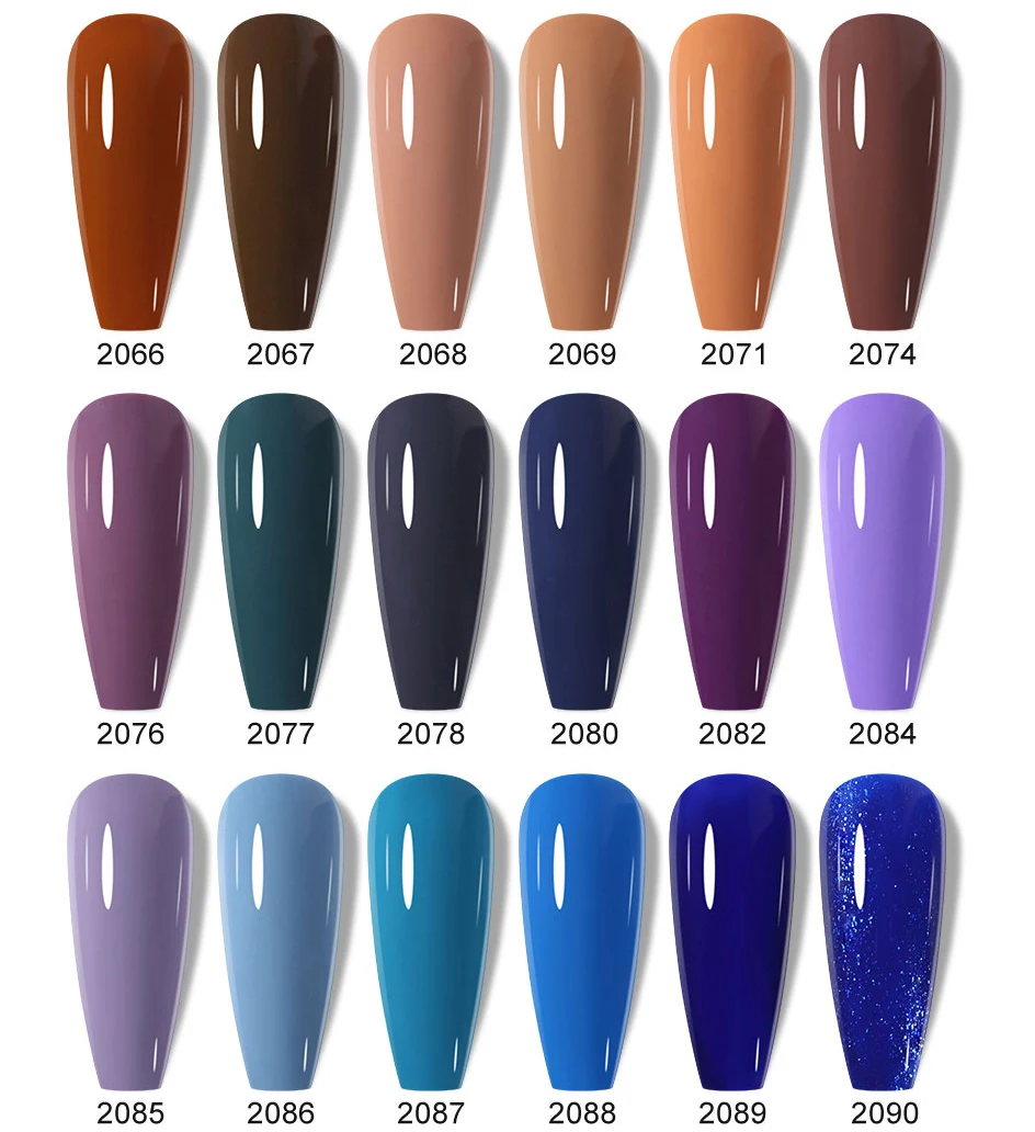 Clou Beaute HEMA TPO FREE Gel Nail Polish Semi-permanent Hybrid Black Red Color Gel Polish Nail Art UV Nail Enamels Varnish