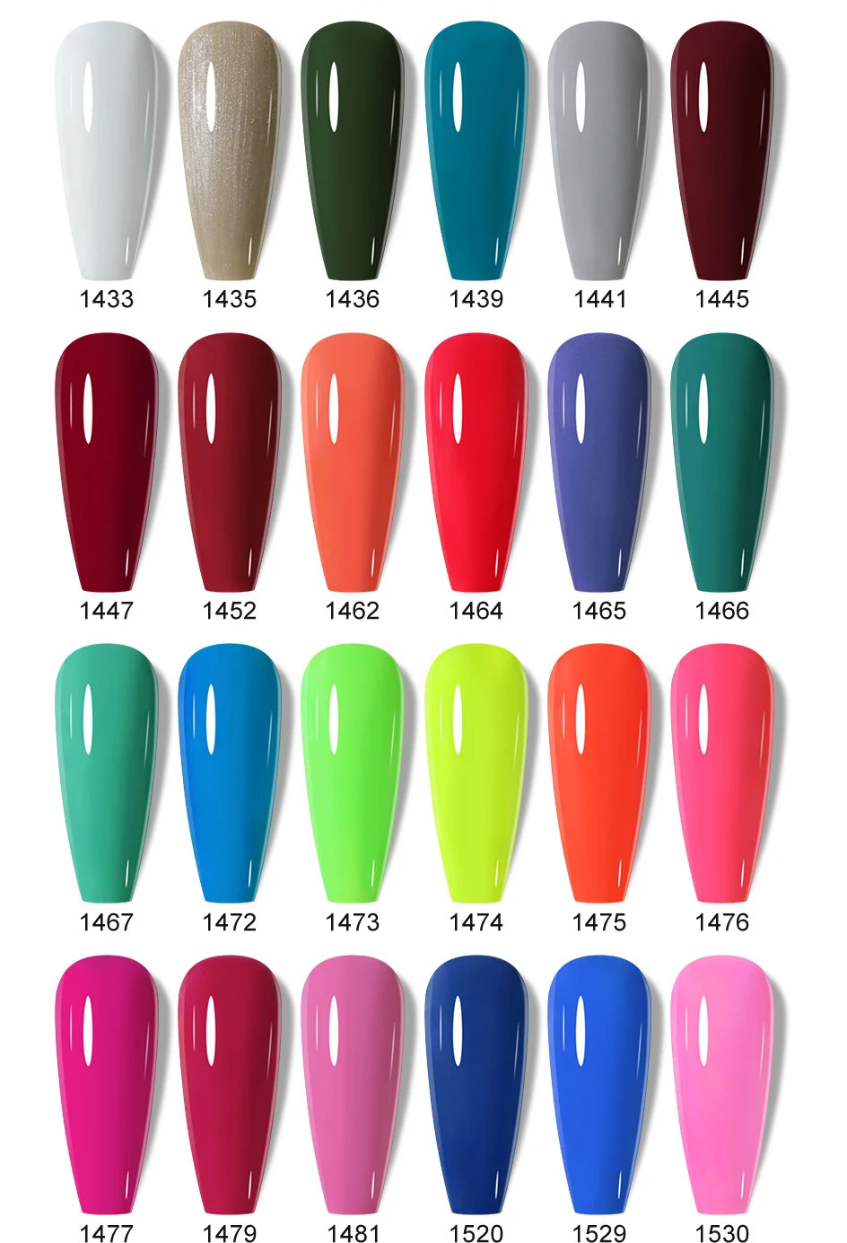 Clou Beaute HEMA TPO FREE Gel Nail Polish Semi-permanent Hybrid Black Red Color Gel Polish Nail Art UV Nail Enamels Varnish