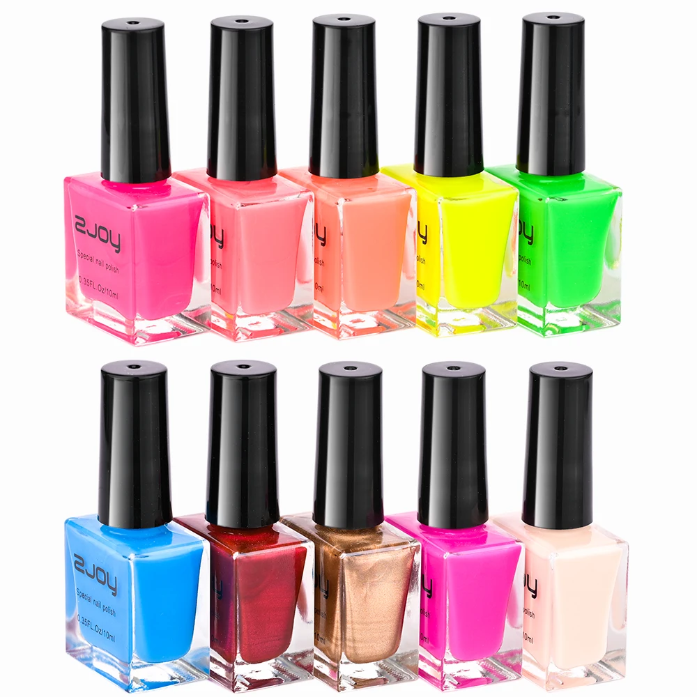 Nail Printing Stamping Gel Polish 10ml 30Colors Nail Art Printing Varnish for Stamping Plate Black White Gold Nails Lacquers