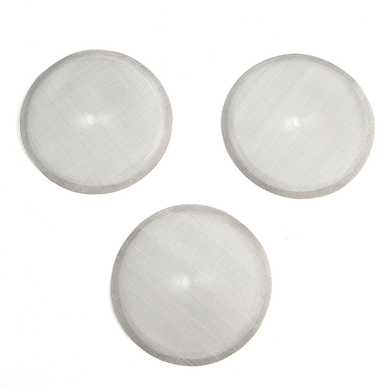 3 PCS of reusable stainless steel French filter press coffee machine, detachable mesh filter, coffee pot filter cartridge