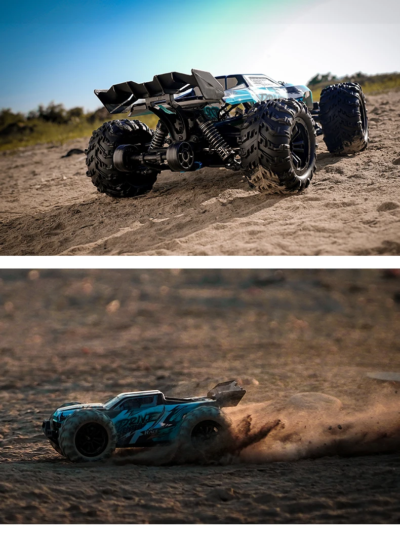 ZWN 1:16 70KM/H Or 50KM/H 4WD RC Car With LED Remote Control Cars High Speed Drift Monster Truck for Kids Vs Wltoys 144001 Toys