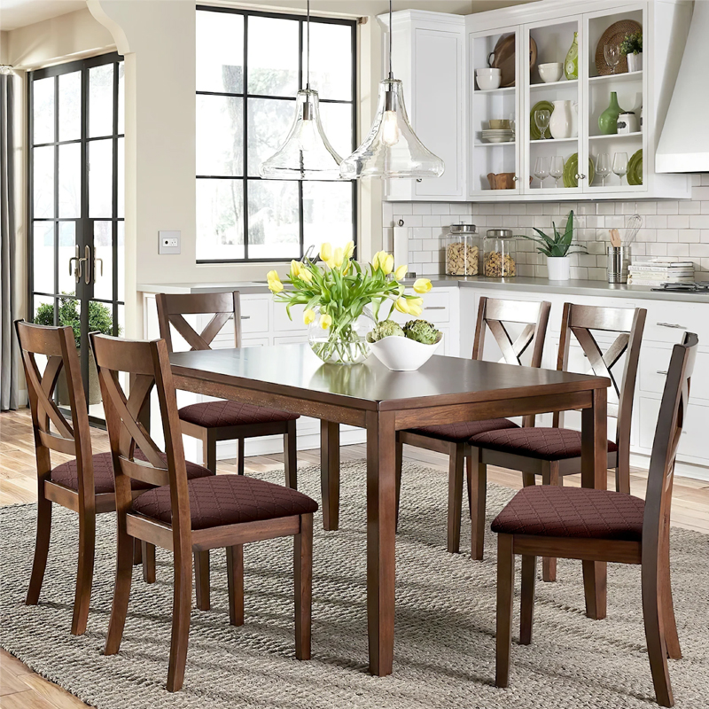 WaterProof Chair Seat Cover Dining Room Chair Covers Removable Washable Elastic Cushion Covers for Upholstered Dining Chair