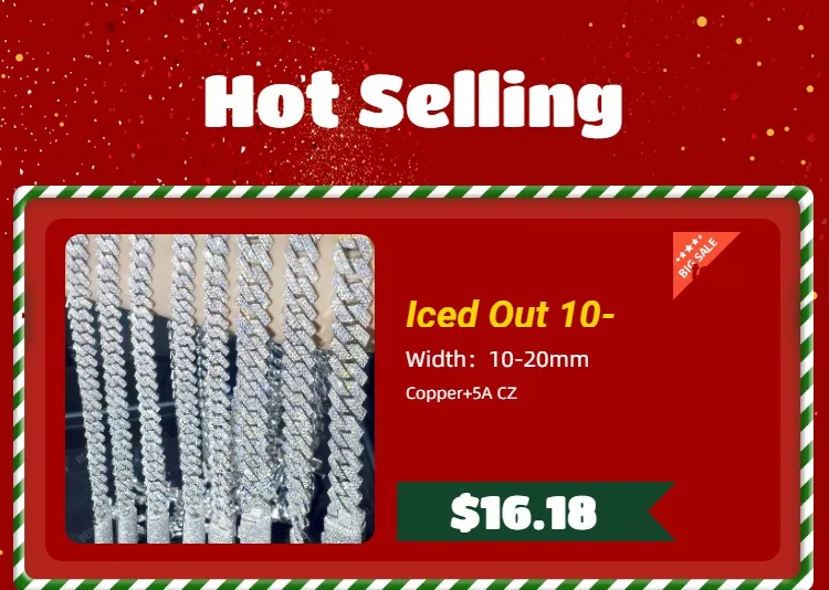 Luxury Jewelry 24mm Diamond Chain Men Iced Out Bling CZ Silver/Gold Plated Rapper Hip Hop Thick Cuban Link Necklace Gift for Him