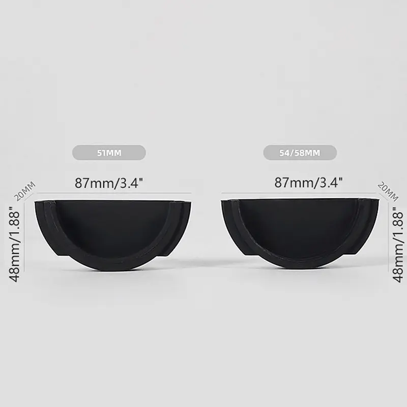51MM/54MM/58M Coffee Portafilter Wall Rack Waterproof ABS Portafilter Holder Espresso Machine Group Handle Wall Mounted Rack