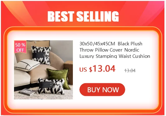 45x45CM Brown Vintage Nordic Throw Pillow Cover Cream Light luxury Sofa Cushion Waist Cover Simple Decorative Pillowcase