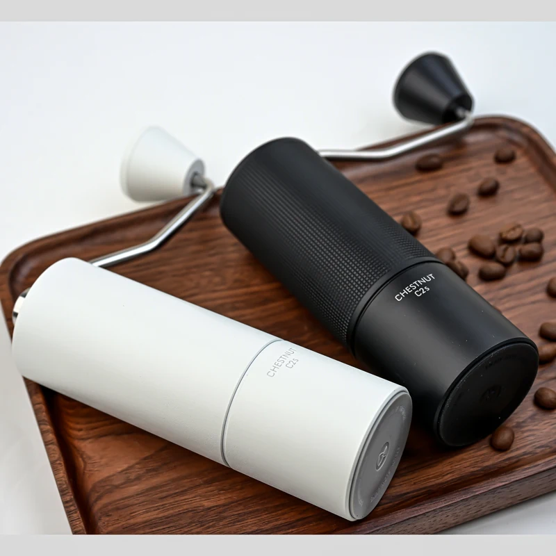 TIMEMORE Chestnut C2S Manual Coffee Grinder New Upgrade Integrated Metal Body Portable Hand Grinder Great For Travel Camping