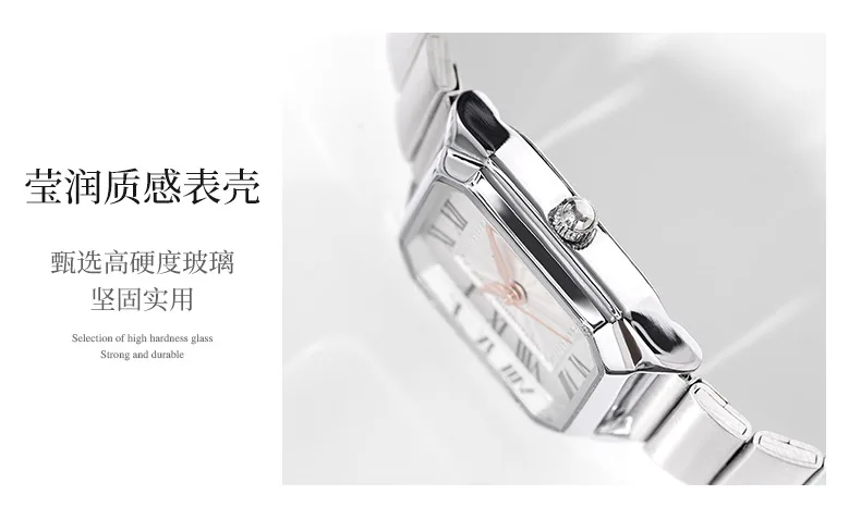 Dropshipping Luxury Women Quartz Watch Casual Fashion  Stainless Steel Strap Wristwatch Relojes Para Mujer Ladies Gifts