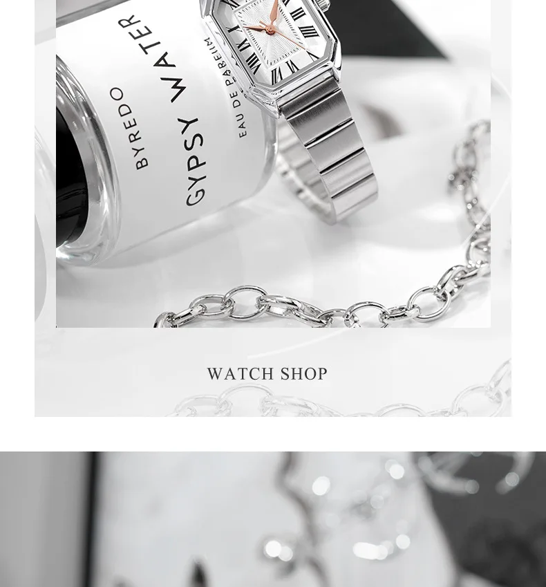 Dropshipping Luxury Women Quartz Watch Casual Fashion  Stainless Steel Strap Wristwatch Relojes Para Mujer Ladies Gifts