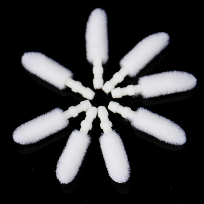 1000pcs Disposable Lip Brush Cotton Head Replacement Head for Lipstick Applicator Makeup Tool For Eyelashes Extension