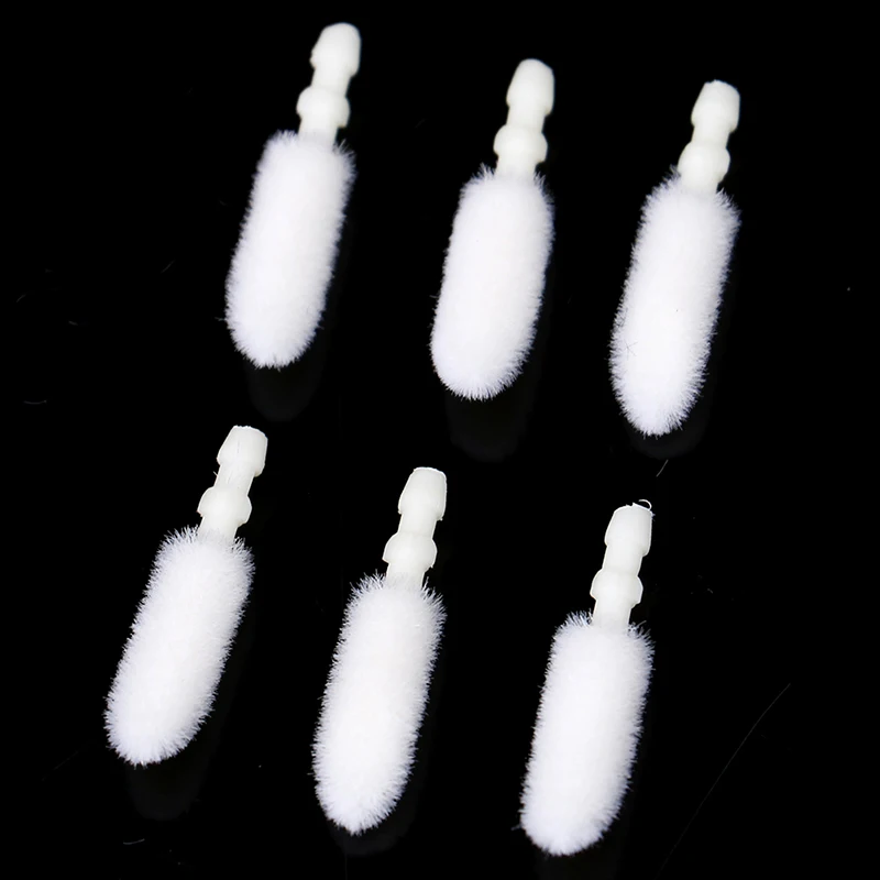 1000pcs Disposable Lip Brush Cotton Head Replacement Head for Lipstick Applicator Makeup Tool For Eyelashes Extension